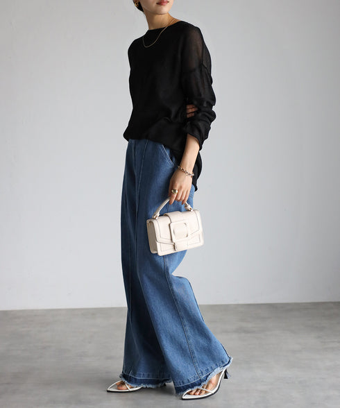 【雑誌掲載】2WAYスクエアバックルショルダーバッグ 12-1091